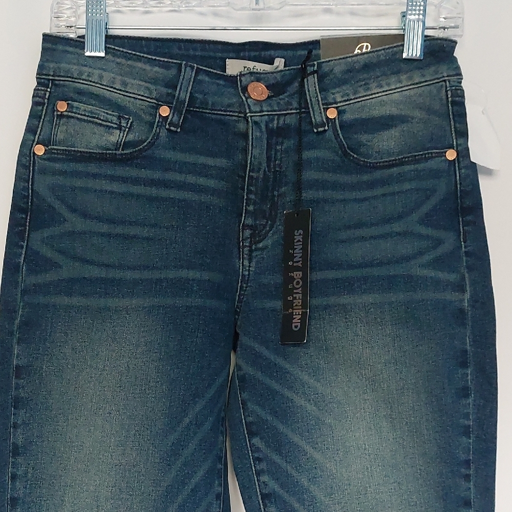 Refuge Dark Indigo Womens  Skinny Jeans Size 4‎
